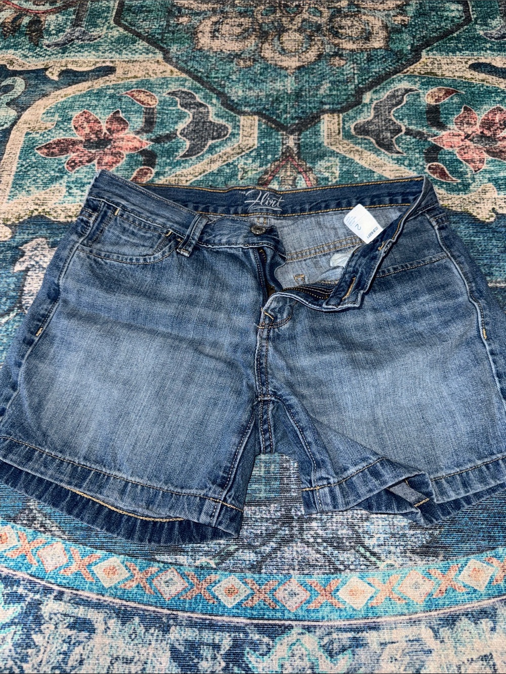 Old Navy Faded Blue Denim Shorts